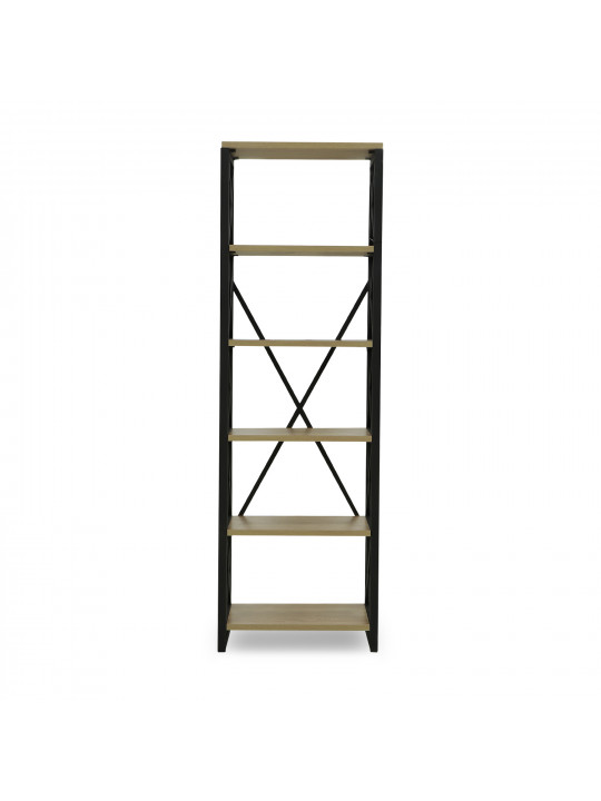 Գրապահարան և դարակաշար HOBEL LOFT-SH-139-L BLACK/ 3025 (1) 