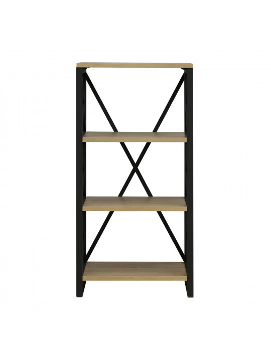 Գրապահարան և դարակաշար HOBEL LOFT-SH-139-M BLACK/ 3025 (1) 