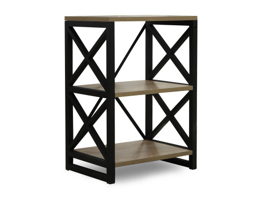 Գրապահարան և դարակաշար HOBEL LOFT-SH-139-S BLACK/ 3025 (1) 