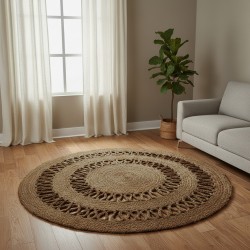 Carpet KOOPMAN 120CM ROUND BRAIDED JUTE (A35823440)