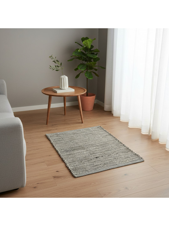 Գորգ KOOPMAN 50X80CM COTTON 6ASS GREY (A92000020)