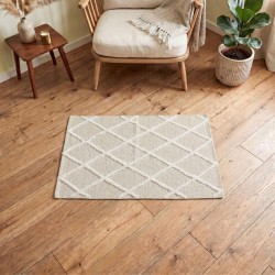 Carpet KOOPMAN 60X90CM SERIAL WHITE (A35823190)