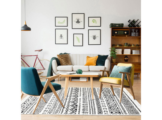 Carpet EKO HALI ARYA KILIM 03 BLACK 80X300 