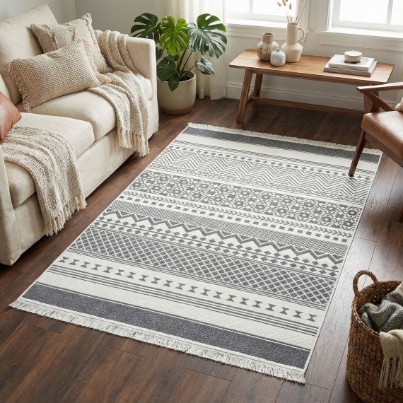 Carpet EKO HALI ARYA 07 GREY 80X150 