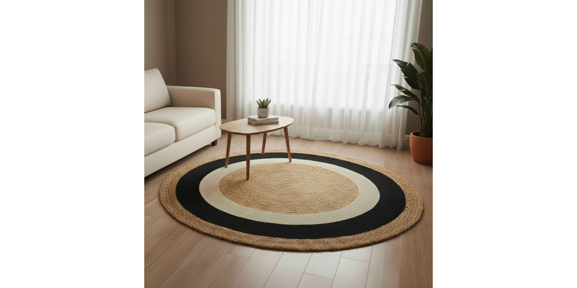 Carpet KOOPMAN COTTON ROUND JUTE D120CM (A35940350)