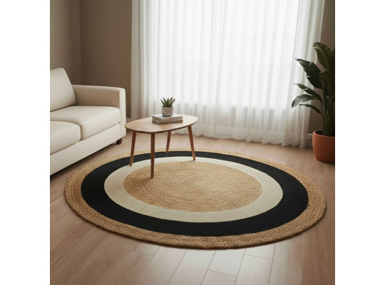 Ковёр KOOPMAN COTTON ROUND JUTE D120CM (A35940350)