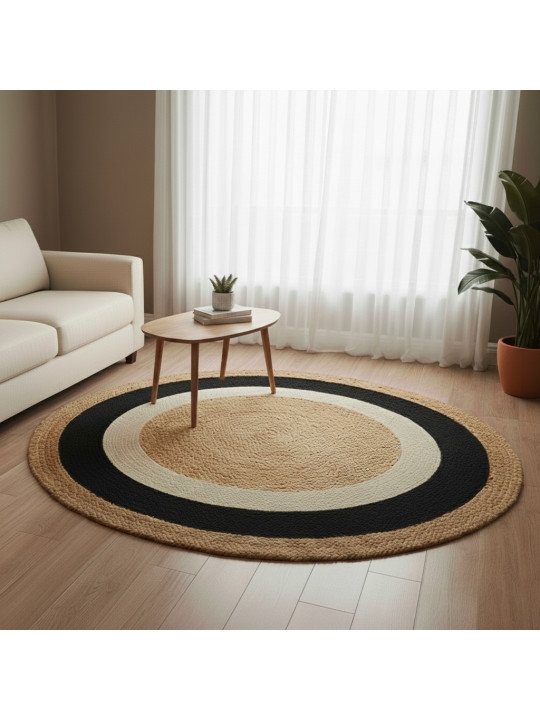 Գորգ KOOPMAN COTTON ROUND JUTE D120CM (A35940350)