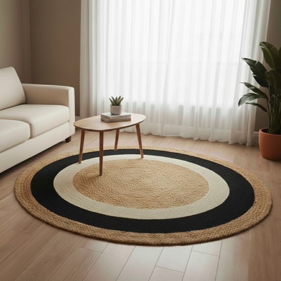 Գորգ KOOPMAN COTTON ROUND JUTE D120CM (A35940350)