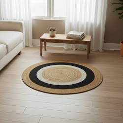 Carpet KOOPMAN COTTON ROUND JUTE D90CM (A35940340)