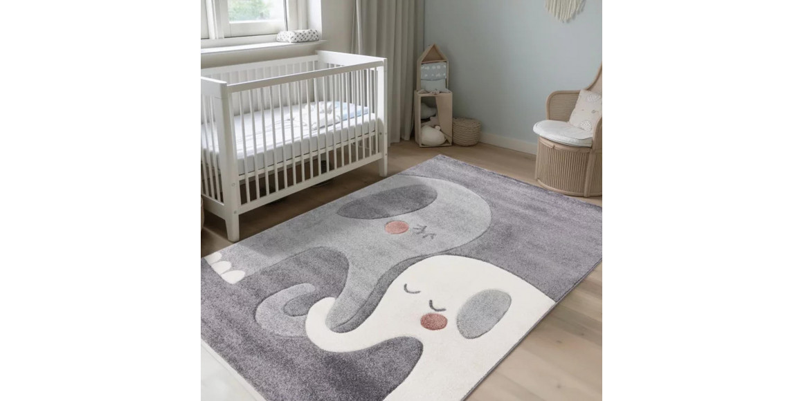 Carpet LALEE HAPPY 301 120X170 SILVER 