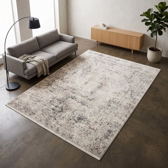 Carpet EKO HALI LAGOS 03 CREAM SILVER 200X290 