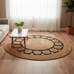 Carpet KOOPMAN ROUND BRAIDED JUTE (A35823480)