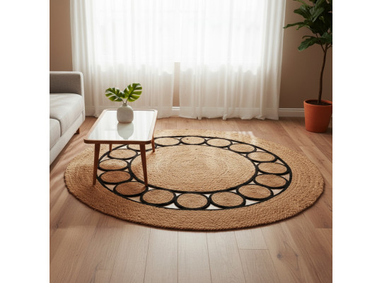 Ковёр KOOPMAN ROUND BRAIDED JUTE (A35823480)