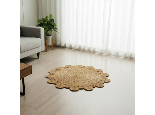 Ковёр KOOPMAN ROUND WITH FLOWER BORDER (A35940660)