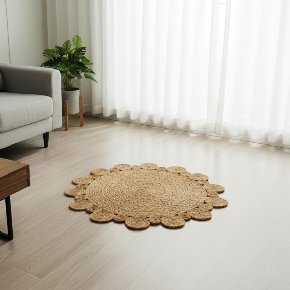 Ковёр KOOPMAN ROUND WITH FLOWER BORDER (A35940660)