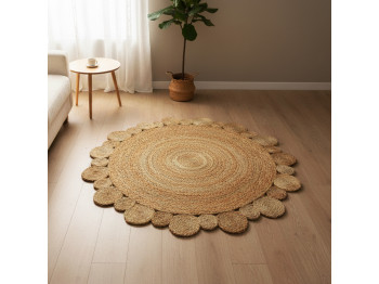 Գորգ KOOPMAN ROUND WITH FLOWER BORDER (A35940670)