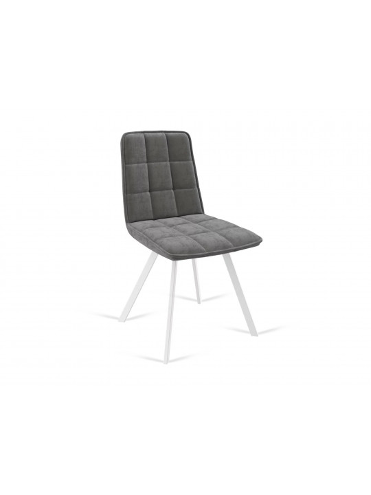Chair MAMADOMA ROM M, БЕЛЫЙ//ANTRACITE LUX B28 