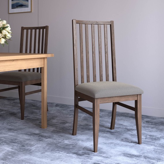 Chair HOBEL A01A BROWN PIGMENT VIVALDI 21 (1) 