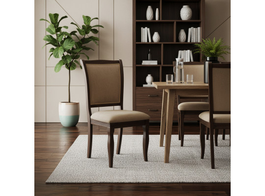 Стул HOBEL A06A BROWN PIGMENT VIVALDI 5 (1) 