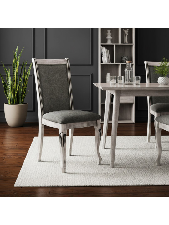 Աթոռ HOBEL A09A ANTIK GREY BONCHUK 24 (1) 