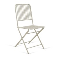 Garden chair KOOPMAN BISTRO CHAIR CHALK COLOUR (X71000500)