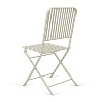 Garden chair KOOPMAN BISTRO CHAIR CHALK COLOUR (X71000500)