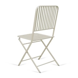 Garden chair KOOPMAN BISTRO CHAIR CHALK COLOUR (X71000500)