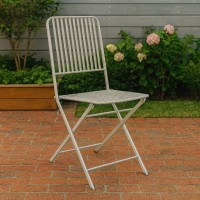 Garden chair KOOPMAN BISTRO CHAIR CHALK COLOUR (X71000500)