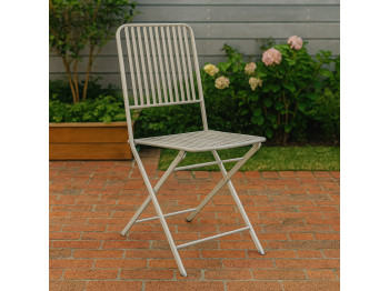 Garden chair KOOPMAN BISTRO CHAIR CHALK COLOUR (X71000500)