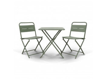 Այգու հավաքածու KOOPMAN BISTRO SET 3PCS MATT GREEN (X99001710)