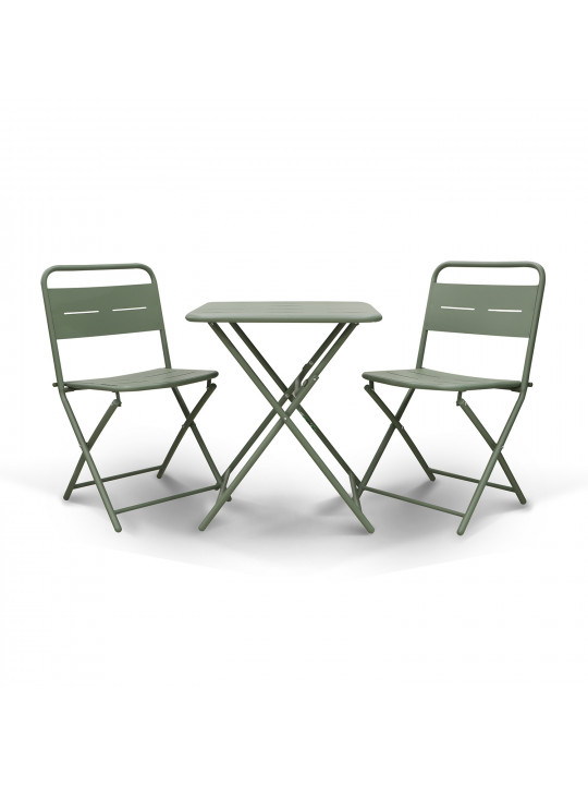 Այգու հավաքածու KOOPMAN BISTRO SET 3PCS MATT GREEN (X99001710)