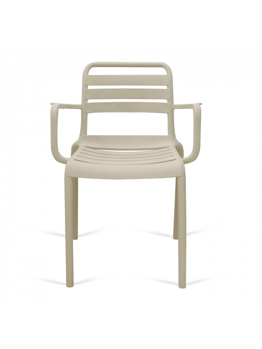 Садовый стул KOOPMAN CHAIR STACKABLE PP BEIGE (LF8000020)