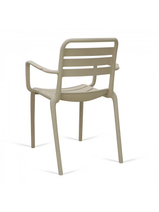Садовый стул KOOPMAN CHAIR STACKABLE PP BEIGE (LF8000020)