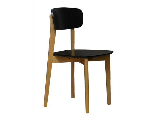 Chair HOBEL CROSS CH NATURAL BLACK (1) 