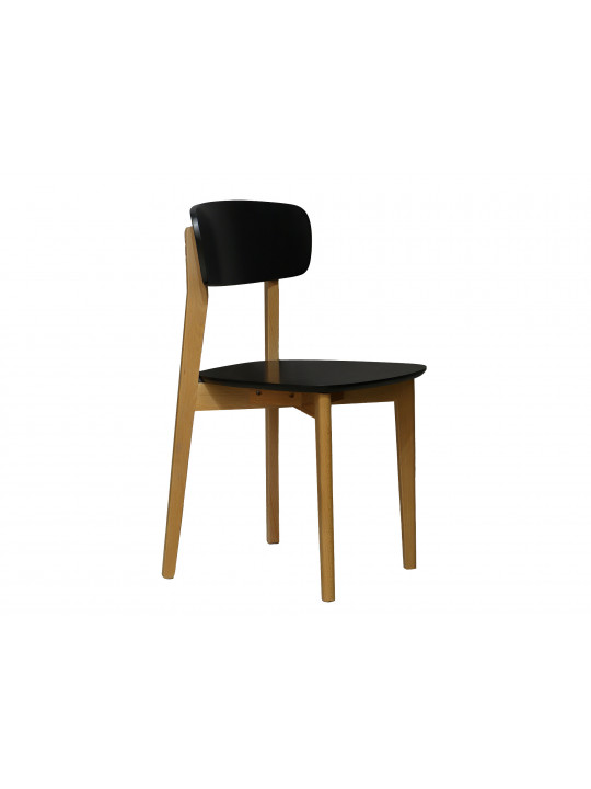 Chair HOBEL CROSS CH NATURAL BLACK (1) 