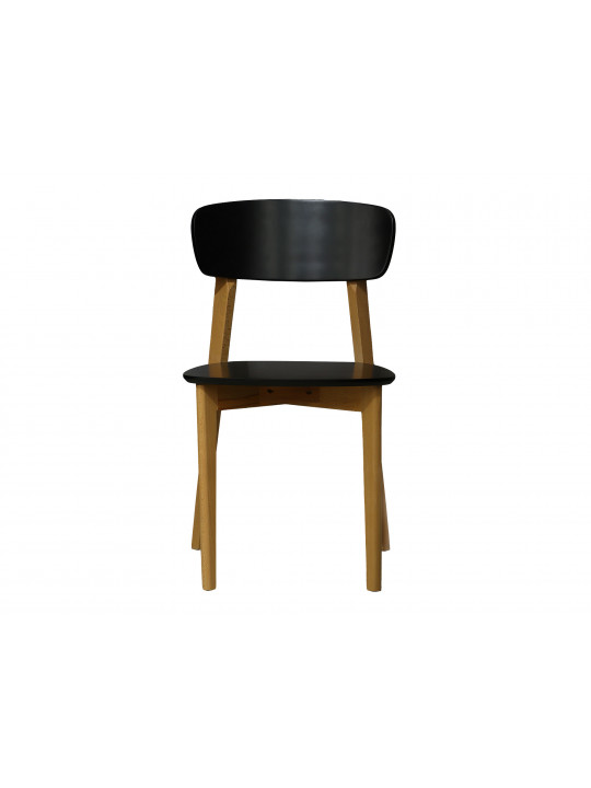 Chair HOBEL CROSS CH NATURAL BLACK (1) 