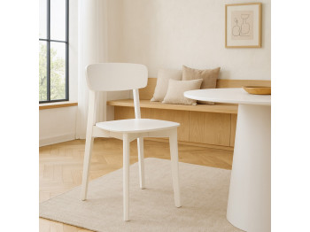 Աթոռ HOBEL CROSS CH WHITE (1) 