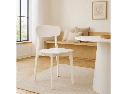 Стул HOBEL CROSS CH WHITE (1) 