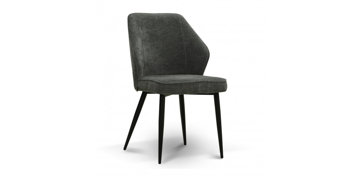 Chair MAMADOMA CRUSH ЧЕРНЫЙ/ШЕНИЛЛ LUX GRAPHITE G22 