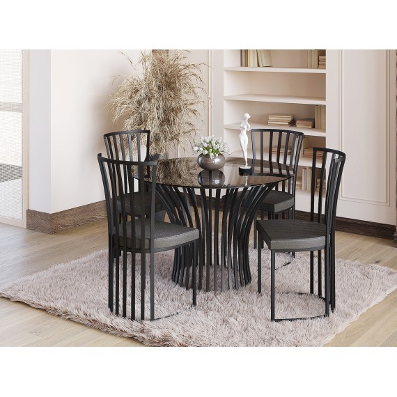 Աթոռ HOBEL WMX-CH-86 BLACK/ GREY (1) 
