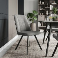 Стул MAMADOMA IBIS Б22 СЕРЫЙ/ЧЕРНЫЙ 