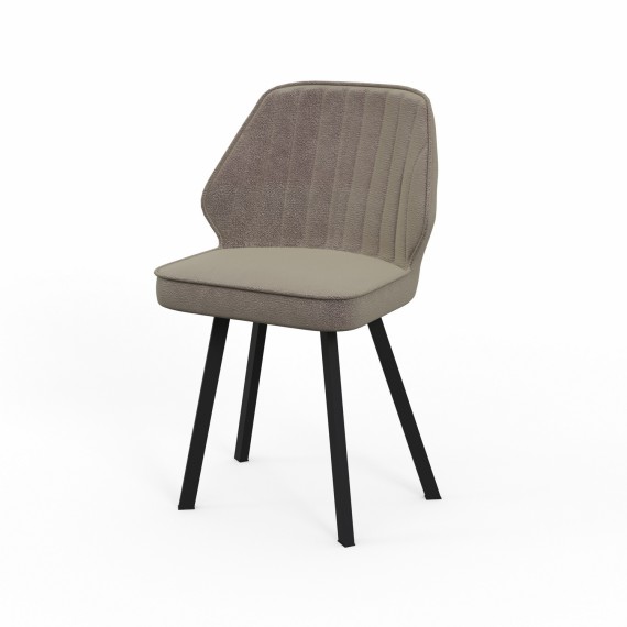 Աթոռ HOBEL MICHAEL METAL BLACK//LEONARDO 4 (1) 