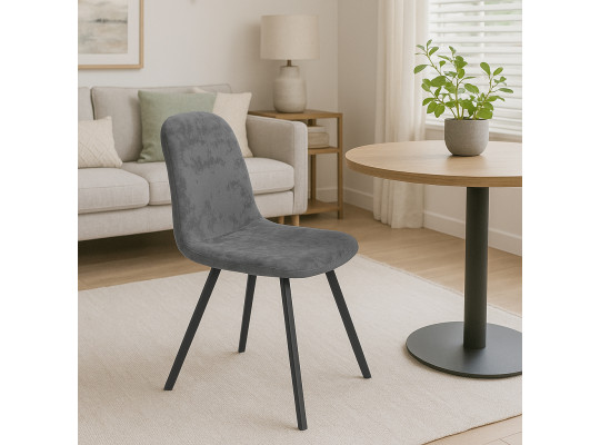 Աթոռ HOBEL LAMDREV 6.2 DARK GREY MONACO 15 
