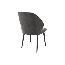 Стул MAMADOMA MICHAEL ЧЕРНЫЙ/ANTRACITE LUX B28 