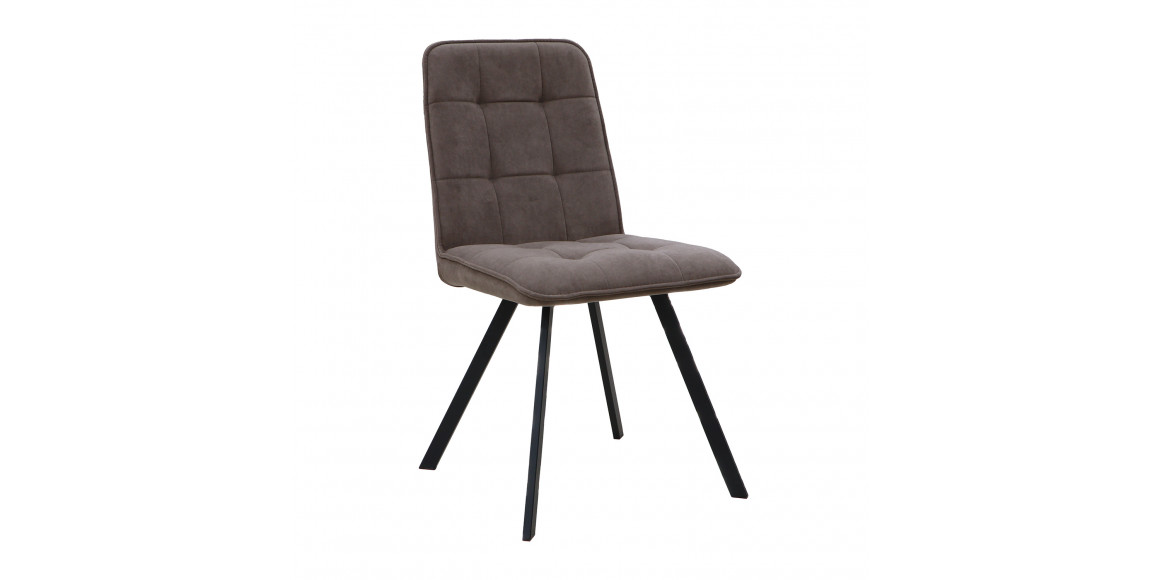 Chair MAMADOMA ROM D, ЧЕРНЫЙ/BROWN LUX B29 