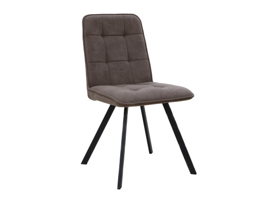 Chair MAMADOMA ROM D, ЧЕРНЫЙ/BROWN LUX B29 