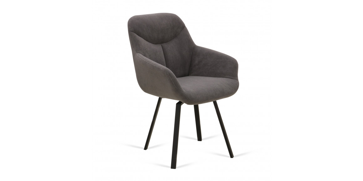 Chair MAMADOMA ROMEO SMILE, ЧЕРНЫЙ/ANTRACITE LUX B28 