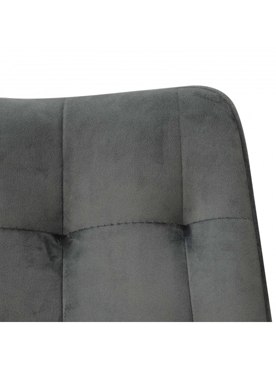 Աթոռ MAMADOMA MARIO M ЧЕРНЫЙ/LUX SMOKY GREY C56 