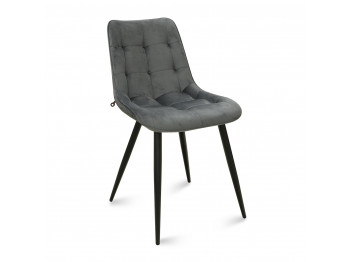 Աթոռ MAMADOMA MARIO M ЧЕРНЫЙ/LUX SMOKY GREY C56 