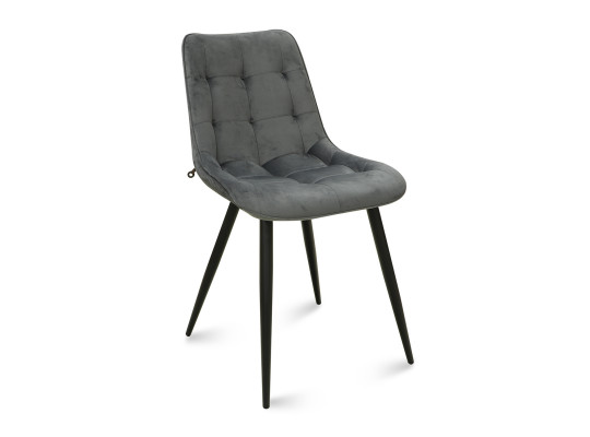 Աթոռ MAMADOMA MARIO M ЧЕРНЫЙ/LUX SMOKY GREY C56 